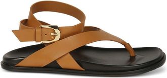 Stuart Weitzman Marykate Sandaal - Dames - Schoenen - Bruin - Maat: 37 EU Leer