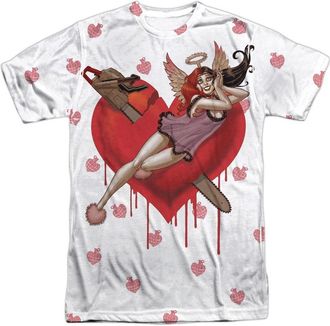 Gildan Batman Vroom Short Sleeve Adult Poly Crew T-Shirt