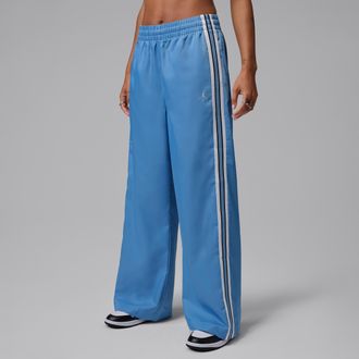 Nike Jordan Womens Jordan Brooklyn Track Pants in Blue | IM6847-489