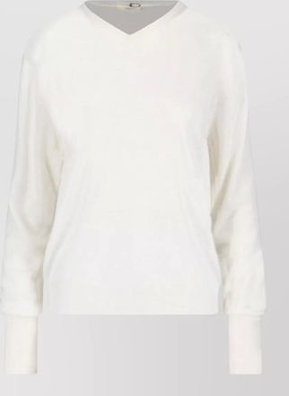 Maryya silk cashmere wool crewneck jumper