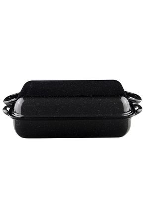 Riess Emaille Topf 4,1 Liter - Hoher Topf Mit Deckel 20cm Durchmesser