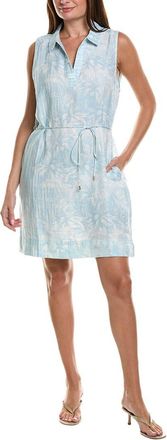 Tommy Bahama Hawaiian Nightfall Linen Shift Dress