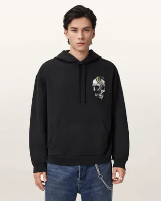 AllSaints Snakehead Graphic Hoodie