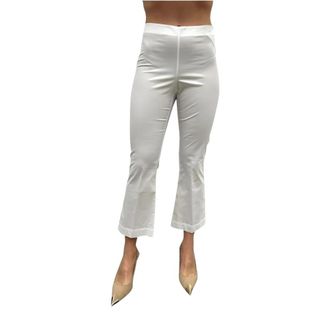 Liviana Conti Mujer, Pantalones, Blanco, Talla: L