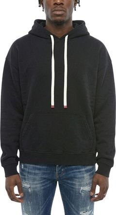 Dsquared2 Black Relaxed Solid Hoodie