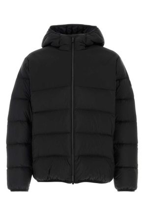 Moncler Black nylon Veumont down jacket