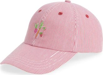 Frasier Sterling Fall Veg Baseball Cap in Red at Nordstrom