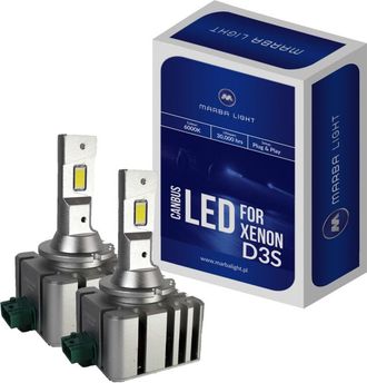 OEM Bombillas Led D3s Hid Xenon 45w P&p Ultra Blancas