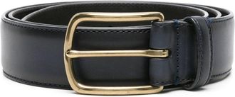 Officine Creative buckled leather belt - men - Calf Leather - 105 - Blue