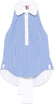Thom Browne Top gessato - Blu