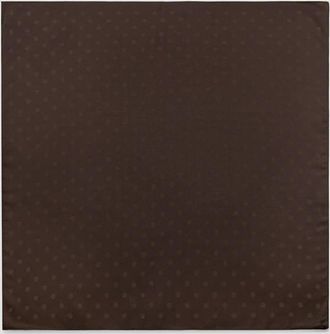 Mango Foulard jacquard pois cioccolato - Donna - Taglia unica - MANGO