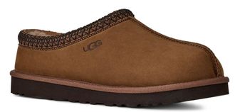 UGG Mens Tasman II Nubuck Slipper, Dark Chestnut, 11