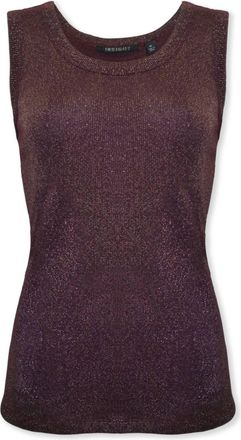 Insight Womens Solid Tank In Aged Wine