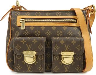 Louis Vuitton Hudson Monogram Canvas Brown Canvas Handbag (Pre-Owned)