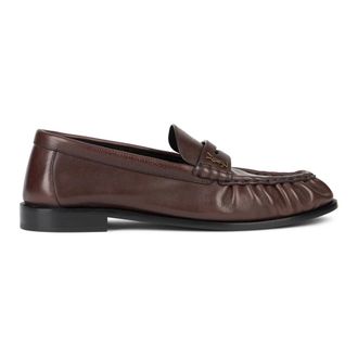 Saint Laurent Loafers, male, Brown, Size: 9 US Soft leather loafers