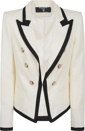 Balmain Mujer, Chaquetas, Beige, Talla: L