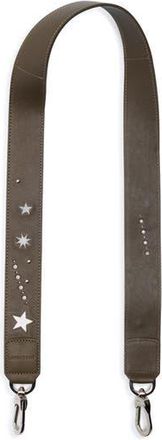 Longchamp Star Leather Shoulder Strap in Khaki at Nordstrom Rack