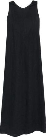 Aspesi Maxi Kleedjes - Dames - Maxi kleedjes - Zwart - M - Kleedjes