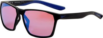 Nike Mens 59 mm Black Sunglasses