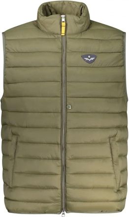 Armata Di Mare Quilted Sleeveless Gilet - Heren - Bodywarmers - Groen - XL - Jassen