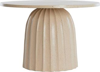 Light & Living Light & Living Veglia Mesa Auxiliar Arena Con Marr&oacute;n Especulado