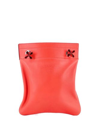 Hermès Aline Bag Milo Lambskin and Swift Mini crossbody bag - Roze
