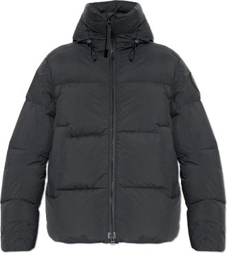 Canada Goose Crofton Puffer Jacket - Heren - Gewatteerde jassen - Zwart - S - Polyester - Jassen