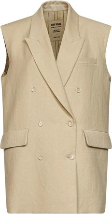 Uma Wang Chalecos Uma Wang - Jackets - Mujer - Beige - S