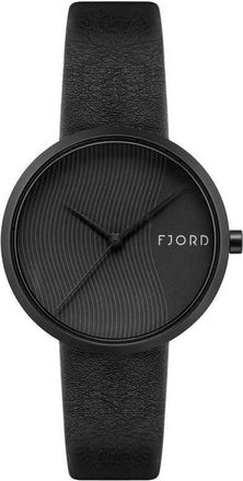 Fjord Laurens Black Dial Ladies Watch FJ-6059-02