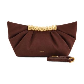 JW PEI Clutches, female, Brown, Size: ONE SIZE Leia Pleated Clutch