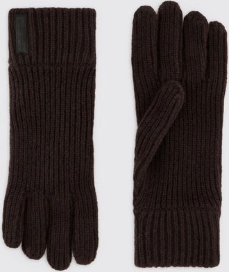 Giorgio Armani Gloves GIORGIO ARMANI Men color Brown