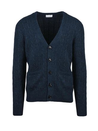 Ballantyne Alpaca-Wool Cardigan
