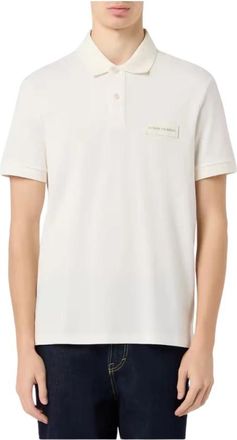 A|X Armani Exchange Polo Shirt - Heren - Polos - Beige - 2XL - Tops