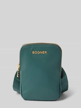 Bogner Umhängetasche mit Label-Detail Klosters in Bottle, Größe 1