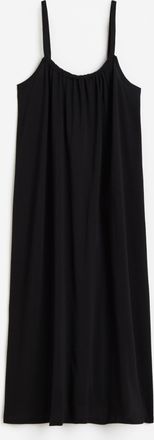 H&M Oversize-Jerseykleid - Schwarz