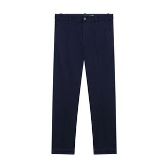 Polo Ralph Lauren Chinos, female, Blue, Size: XS Flat Front Pants