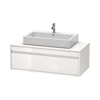 Duravit Duravit Ketho M&oacute;dulo Mural 6696, 1 Extra&iacute;ble, 1200mm, Para 1 Lavabo De Montaje Superior, C&eacute;ntrico, Color (frente/cuerpo): Decoraci&oacute;n Roble Europeo - K