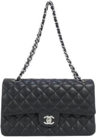 Chanel Pre-owned Borsa a Spalla in Pelle dAgnello 1112 - - Pre-owned - Donna - Nero - ONE SIZE