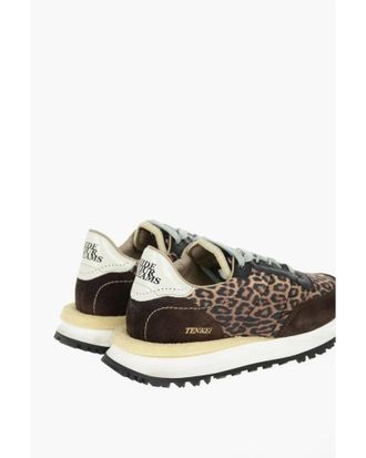 Hidnander Hidnander Leather Low Top Womens Sneakers