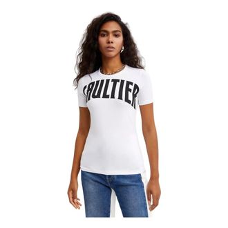 Jean Paul Gaultier Mujer, Camisetas, Blanco, Talla: L