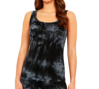 French Kyss Marble Wash Tank In Storm