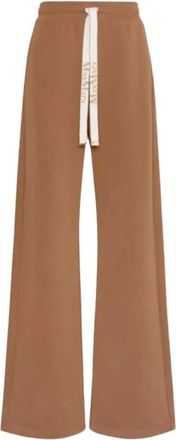 Max Mara Bali Broeken - Dames - Broeken - Bruin - Maat: S Katoen