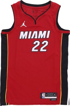 Nike Jordan Miami Heat Basketball Tanktop - Heren - Fitness - Rood - XL - Polyester - Fitness