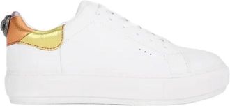 Kurt Geiger Casual Sneakers voor dagelijks gebruik - Dames - Sneakers - Wit - 37 EU - Leer - Schoenen