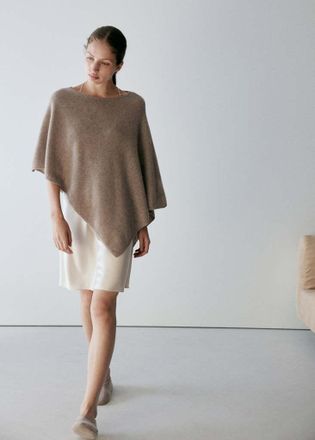 Mango Mantella 100% cashmere beige - Donna - S - MANGO