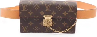 Louis Vuitton Brown Monogram Monogram Fanny Pack Pouch (Pre-Owned)