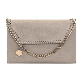 Stella McCartney Falabella Wallet Crossbody Bag - female - Stella McCartney - Cross Body Bags - Beige - ONE SIZE - Bags