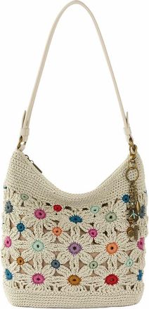 The Sak Sequoia Hobo Leather Bag in Natural Multi Flower at Nordstrom