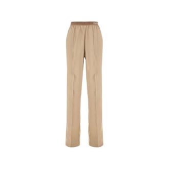 Tom Ford Logo-waistband Silk Trousers