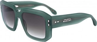 Isabel Marant Isabel Marant Womens IM0143-S-1ED-53 IM0143 53 S 1ED Sunglasses - Dark Green - One Size